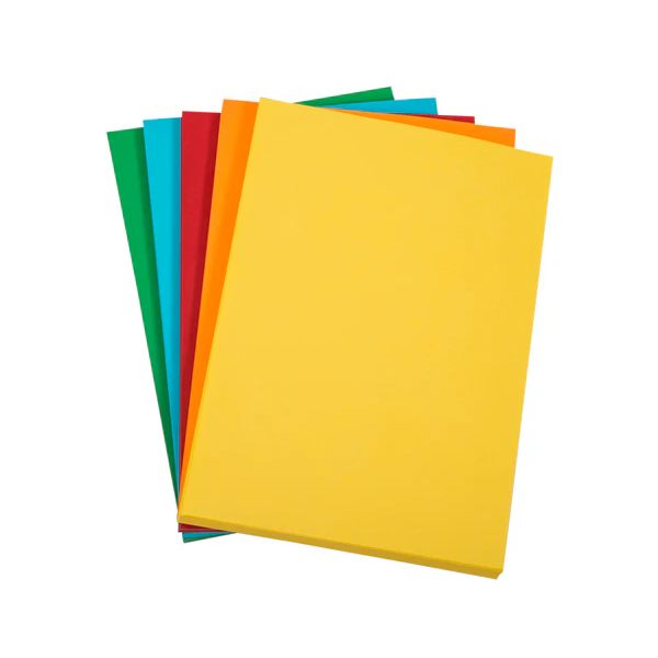 A4 Economy 75gsm Coloured Paper Pack - 500 Sheets