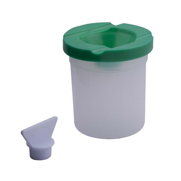 Non Spill Paint Pot With Lid & Stopper