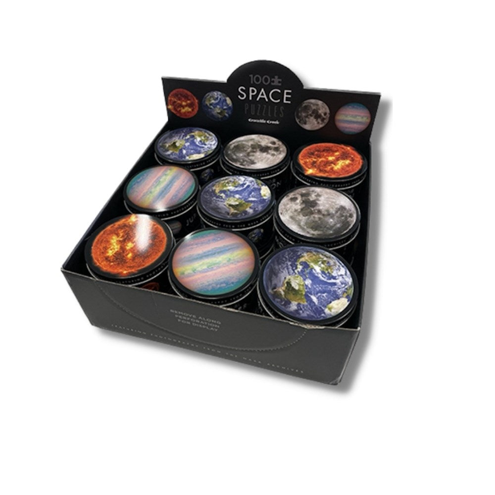 Crocodile Creek 100pc NASA Tin Puzzle-Jupiter