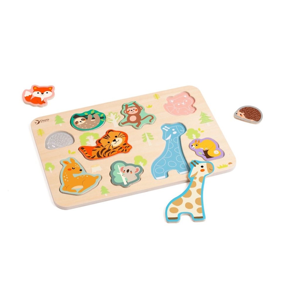 Classic World Animal Puzzle