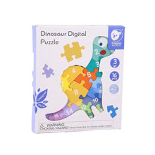 Load image into Gallery viewer, Classic World Dinosaur Digit Puzzle
