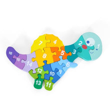 Load image into Gallery viewer, Classic World Dinosaur Digit Puzzle
