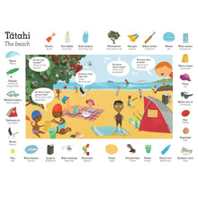 Load image into Gallery viewer, My First Words In Maori 60pc - Tatahi - The Beach
