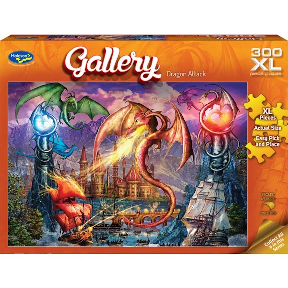 Gallery S7 XL 300pc Puzzle Dragon Attack