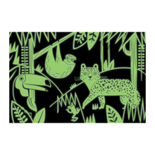 Load image into Gallery viewer, Mudpuppy Rainforest Glow In The Dark Puzzle 100 Piece
