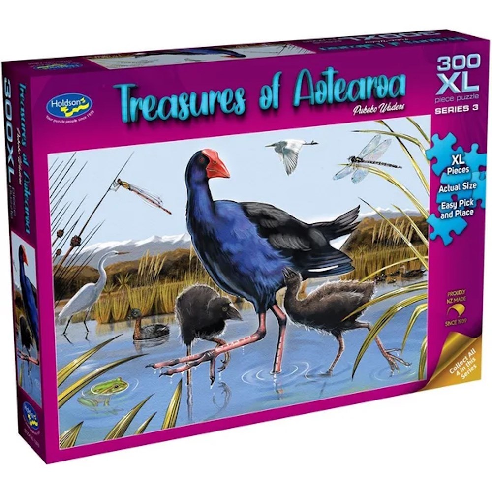 Treasures of Aotearoa 300XL Series 3  Pukeko Waders