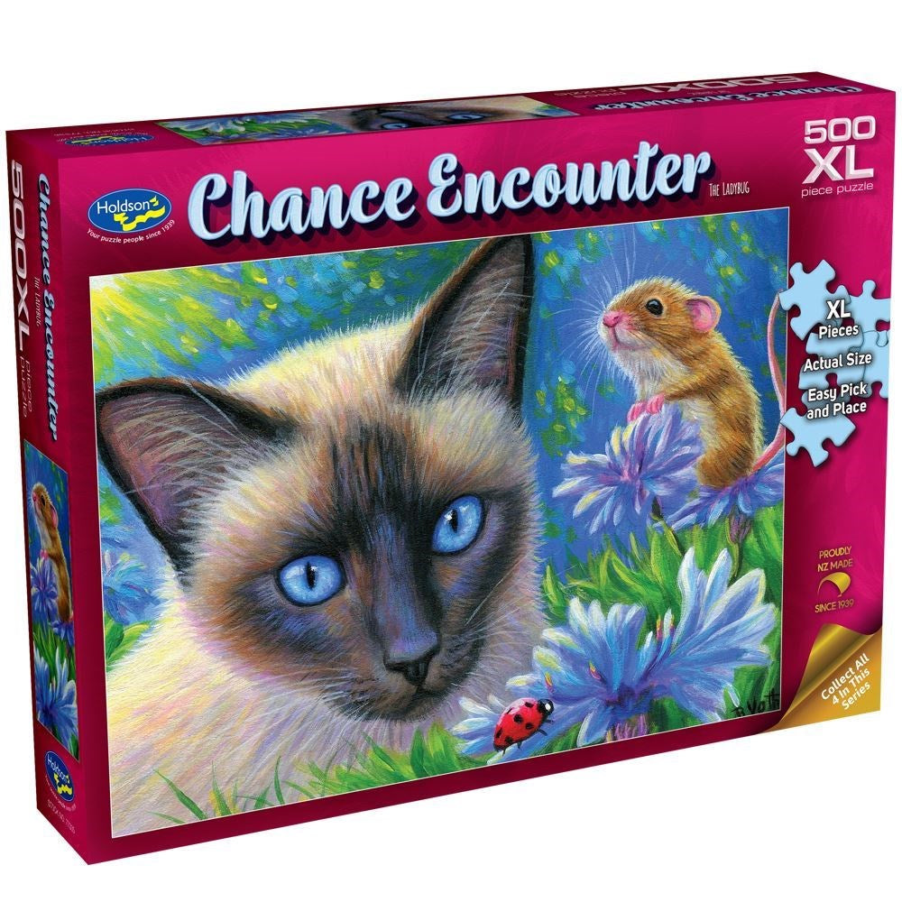 Holdson Chance Encounter XL 500pc Puzzle The Ladybug