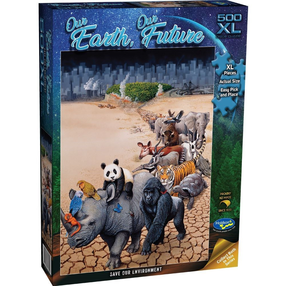 Holdson XL 500pc Puzzle Save Enviroment