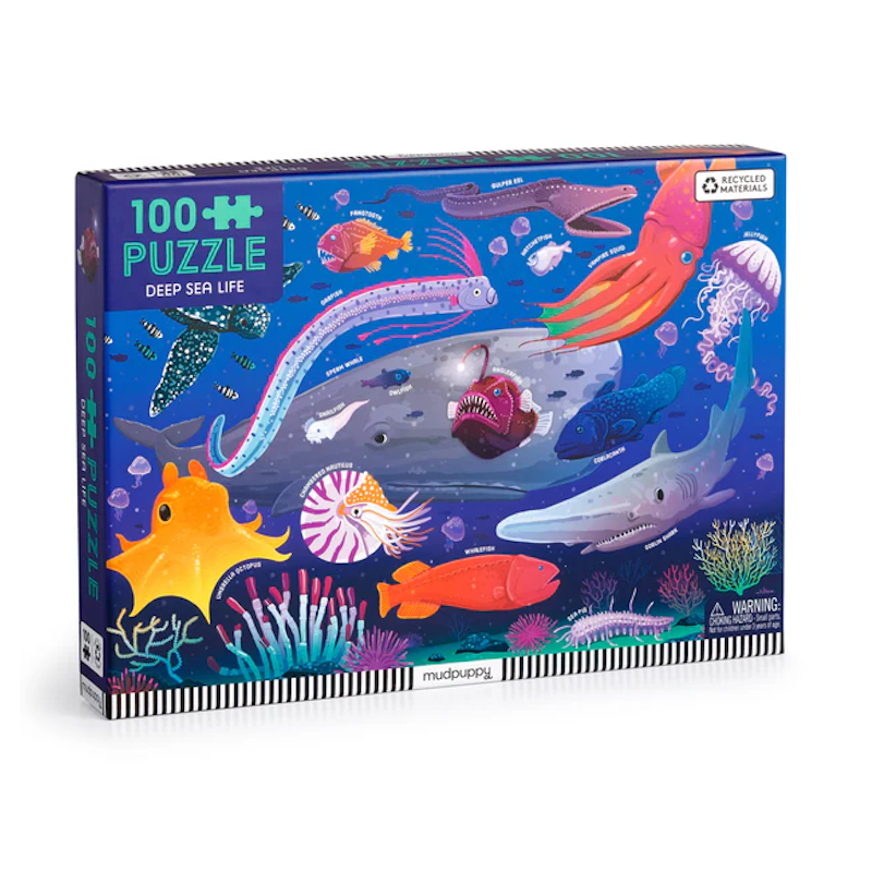 Mudpuppy Deep Sea 100 Piece Puzzle