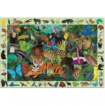 Load image into Gallery viewer, Mud Puppy Search &amp; Find Puzzle - Rainforest
