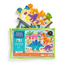 Load image into Gallery viewer, Mudpuppy Mighty Dinosaurs Pouch Puzzle 12 Piece
