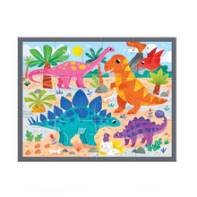 Load image into Gallery viewer, Mudpuppy Mighty Dinosaurs Pouch Puzzle 12 Piece

