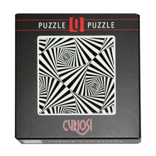 Load image into Gallery viewer, Q Puzzle Shimmer Black &amp; White
