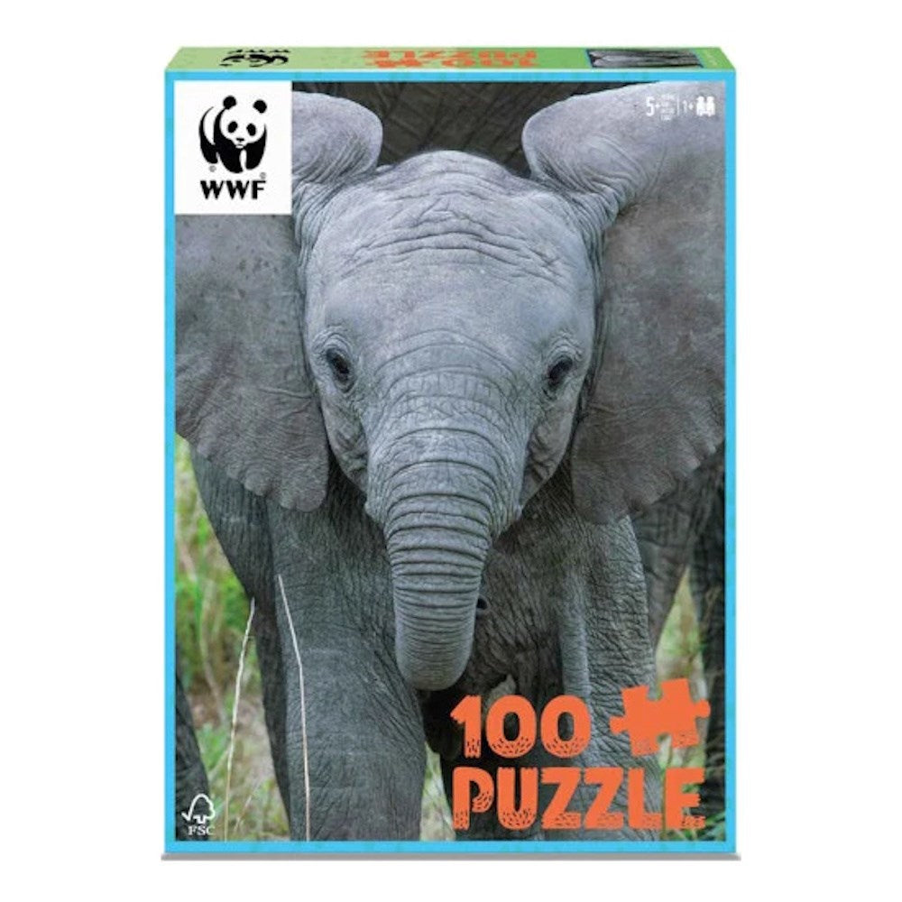 WWF 100 Piece Elephant Puzzle
