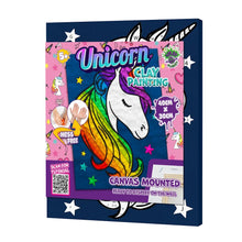 Load image into Gallery viewer, Splat Planet Clay Painting Unicorn
