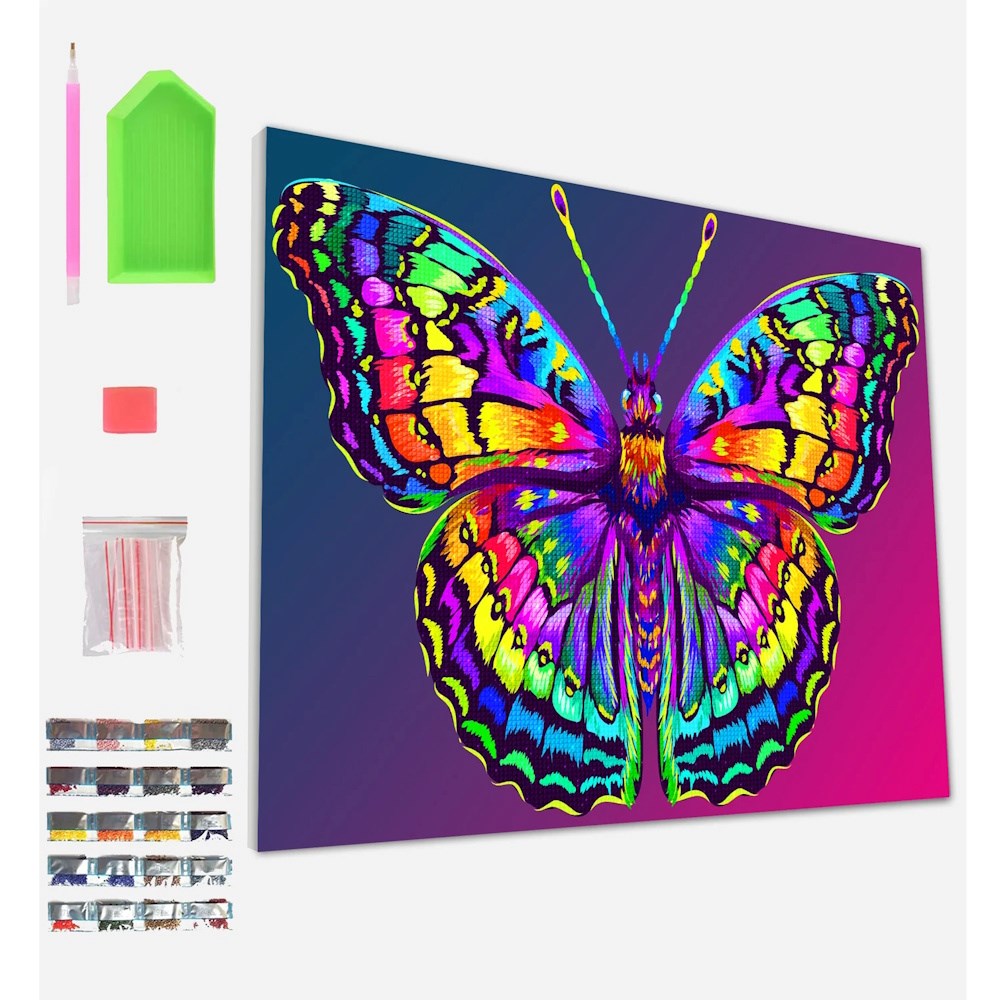 Splat Planet Diamond Painting Butterfly