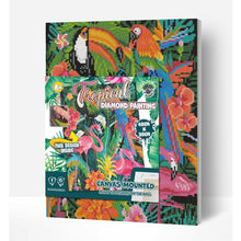 Load image into Gallery viewer, Splat Planet Diamond Painting Tropical
