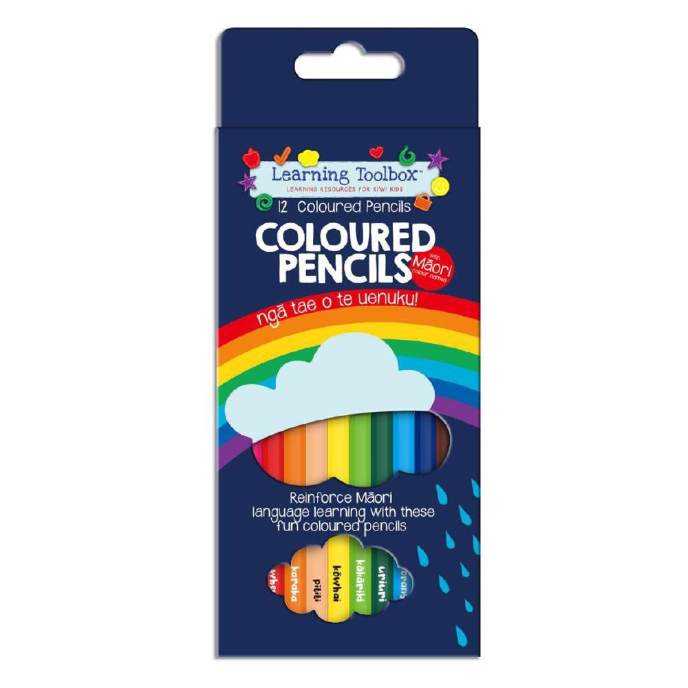 Te Reo Colour Pencils- 12 pc