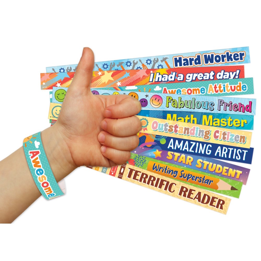 Positive Reinforcement Brag Wristbands