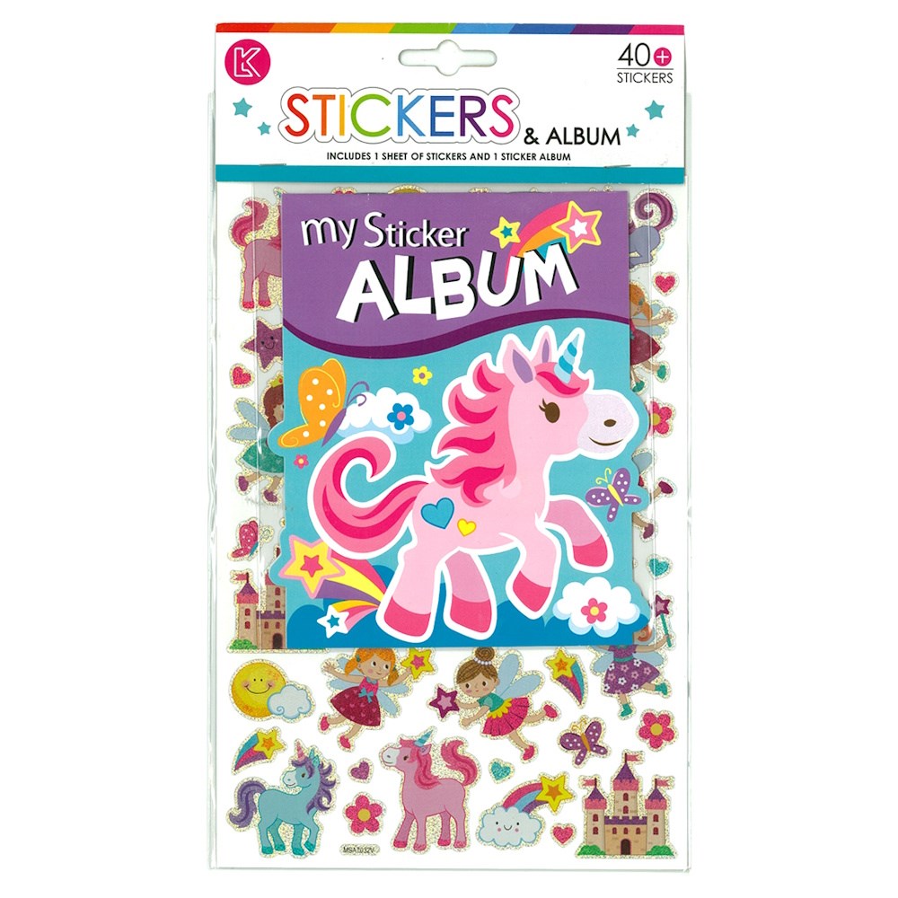 Unicorns Sticker Album