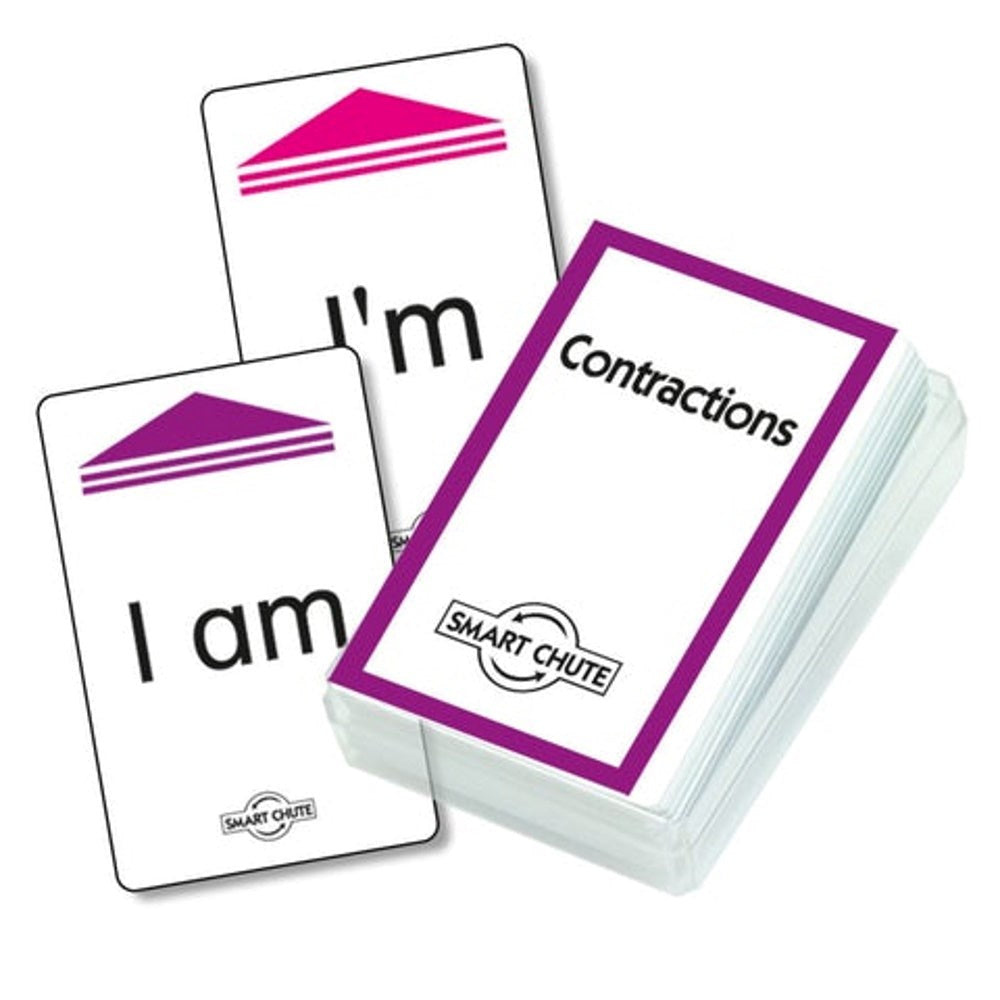 Contractions Smart Chute Cards