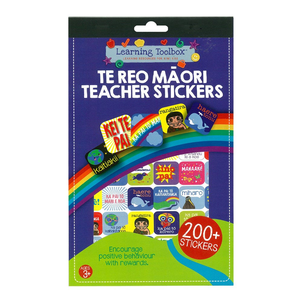 Learning Toolbox Te Reo Teacher Sticker Book