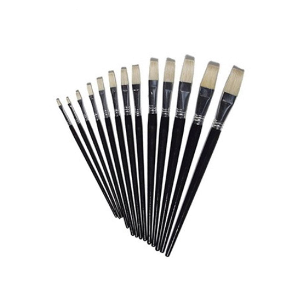 Brush - Medium Handle - Flat Series 577