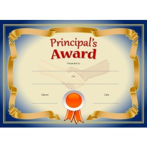 Principal's Blue and Gold Award