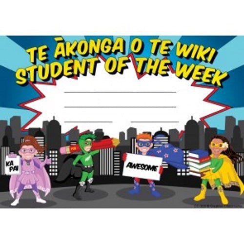 Te Akonga O Te Wiki Award