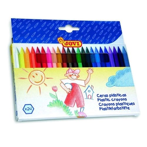 Jovi Plastic Crayons 24S