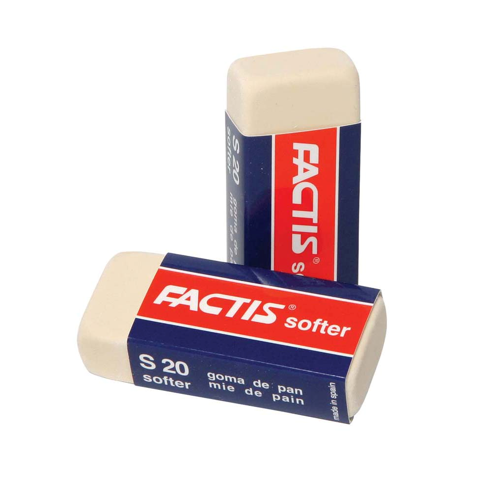 Factis Eraser S20 Soft White