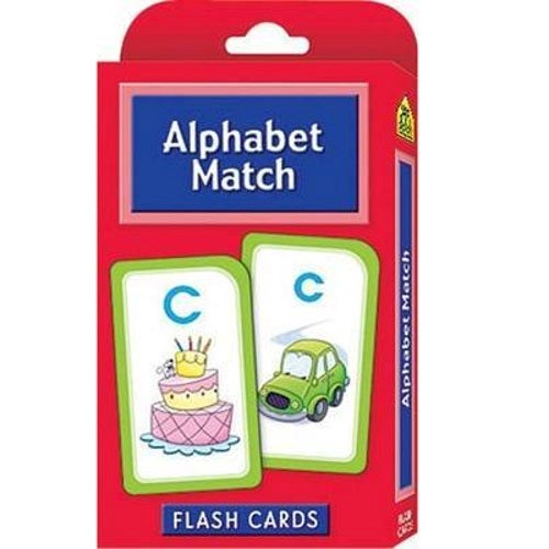 School Zone Alphabet Match Flash Cards
