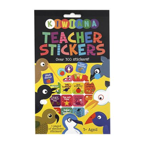 Kiwiana Teacher Stickers Pad