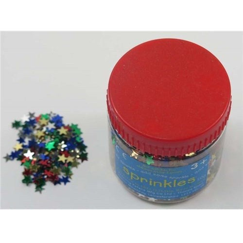 Sprinkle Stars Assorted 50G Container