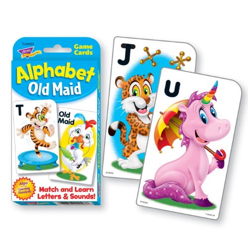 Trends Pocket Flash Cards Old Maid Alphabet - 3Yr+