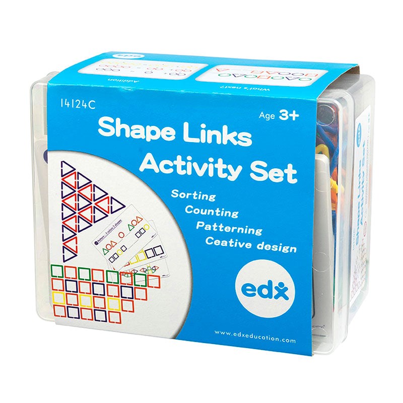 EDX Shape Links Activity Set 360 Pieces