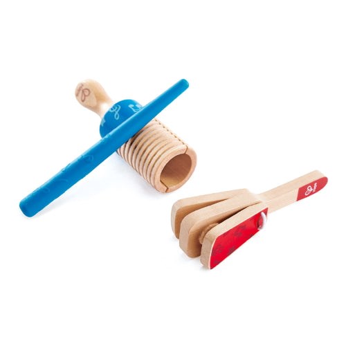 Hape Percussion Duo - 3 Pieces - 12Mths+
