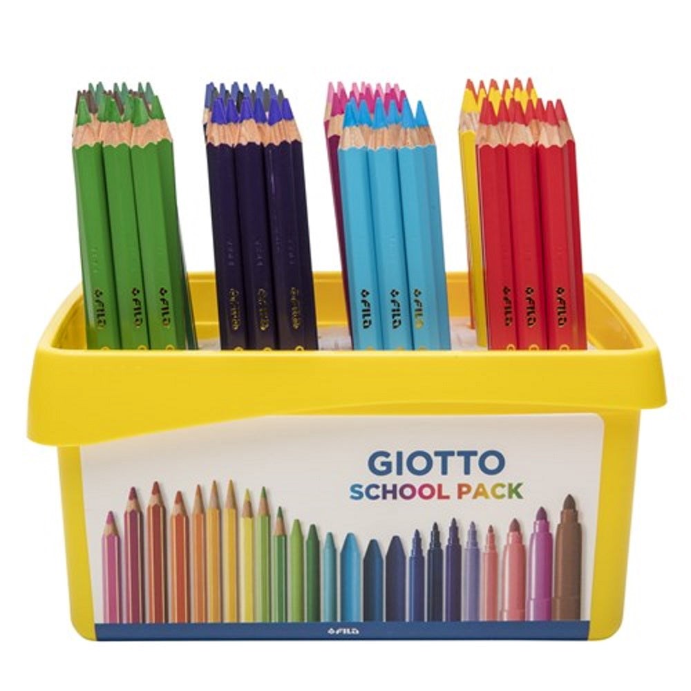 Giotto Mega Coloured Pencils - Crate Of 108