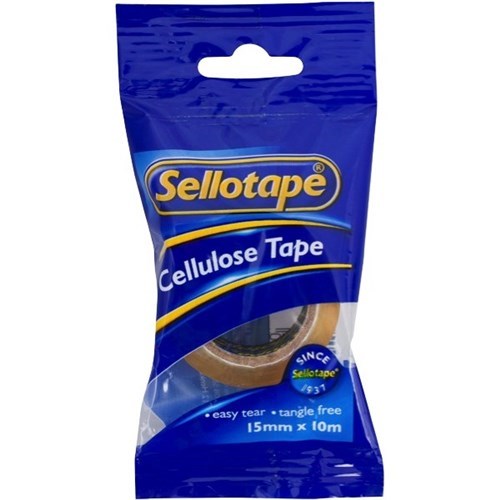 Sellotape Cellulose Tape 15mm x 10m