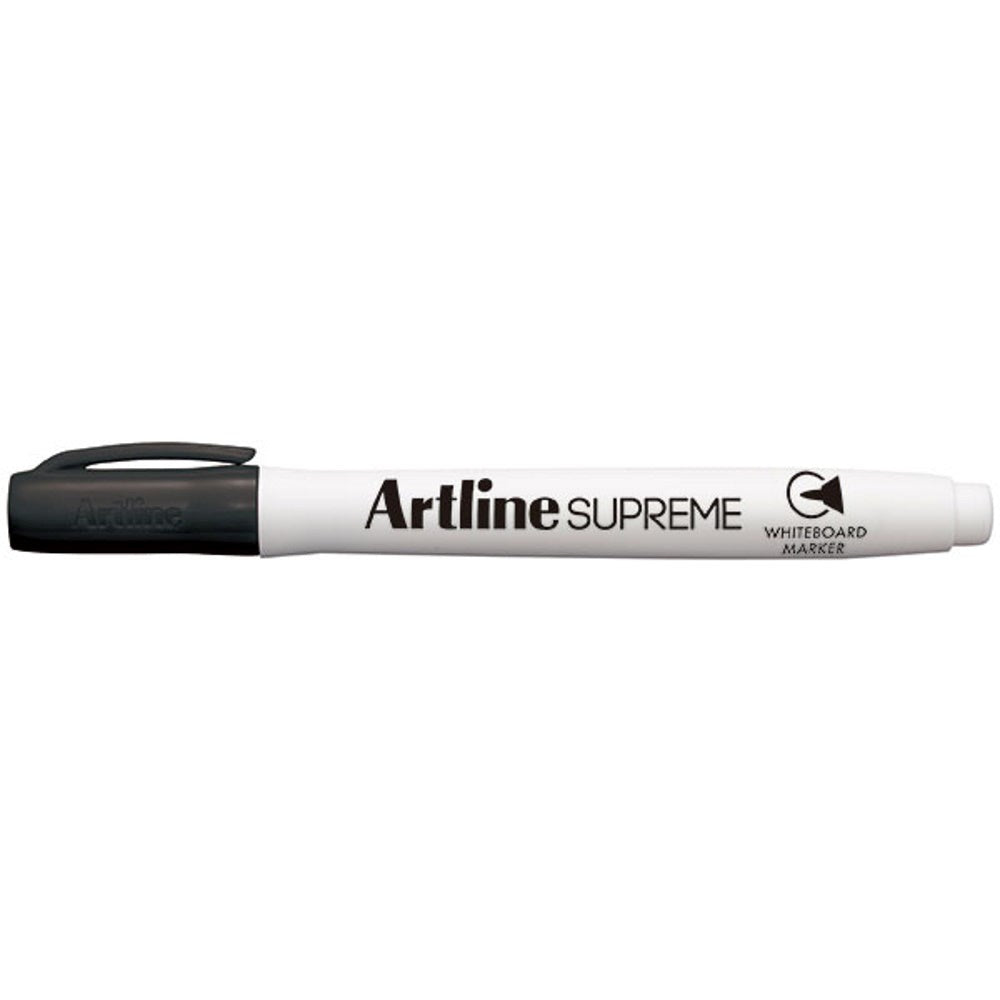 Artline Supreme Whiteboard Marker Fine Tip Black