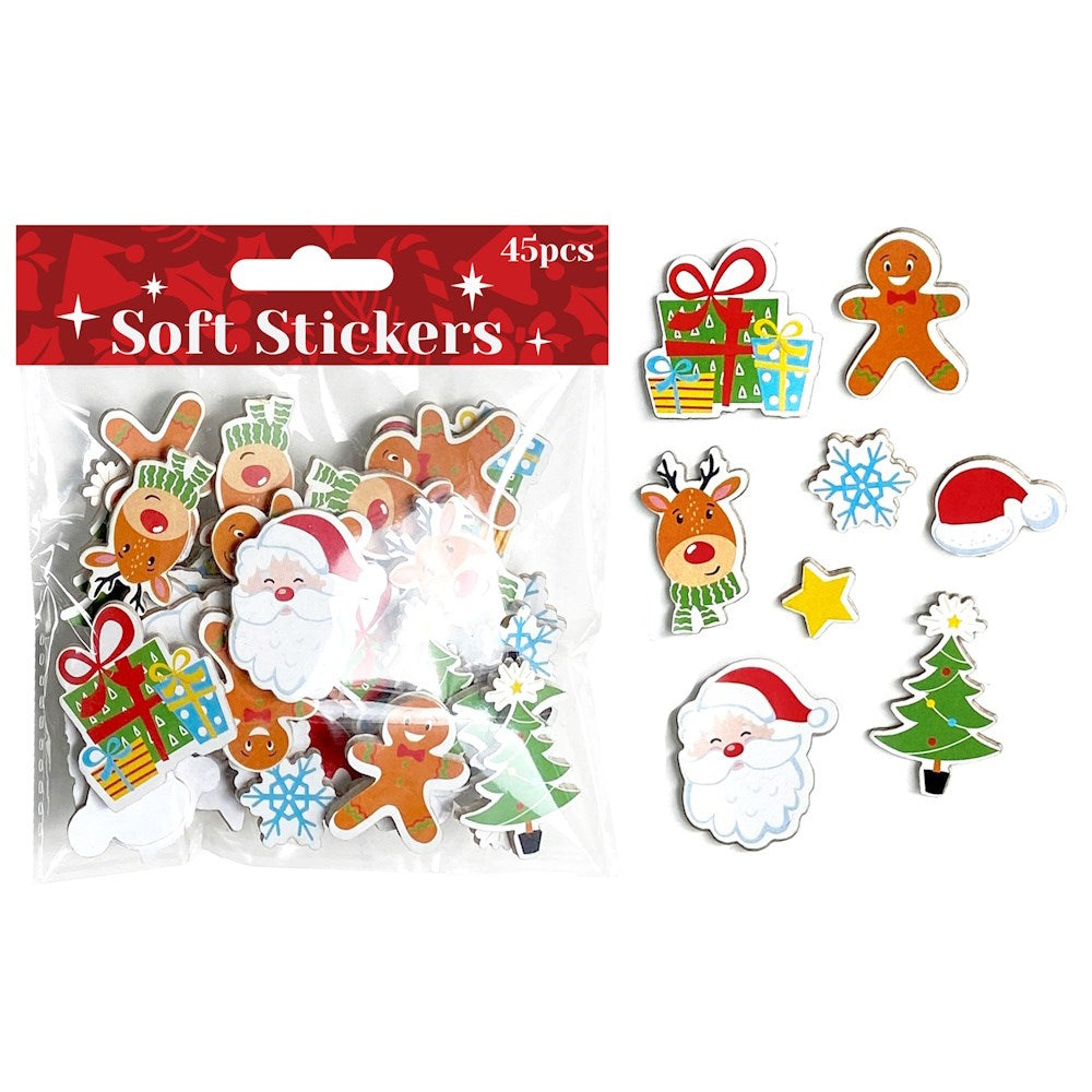Xmas Soft Stickers 8 Design