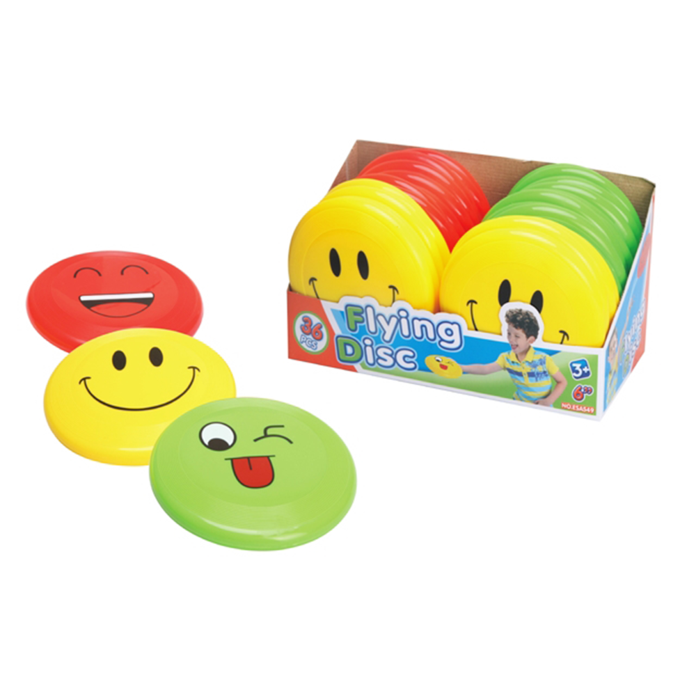 Happy Emoji Face Mini Frisbee 15cm