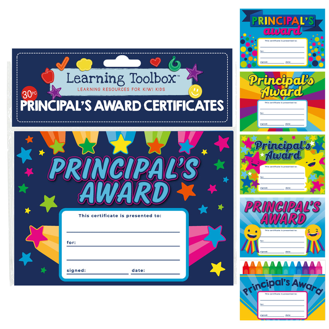 Learning Toolbox Principal Award Certificates