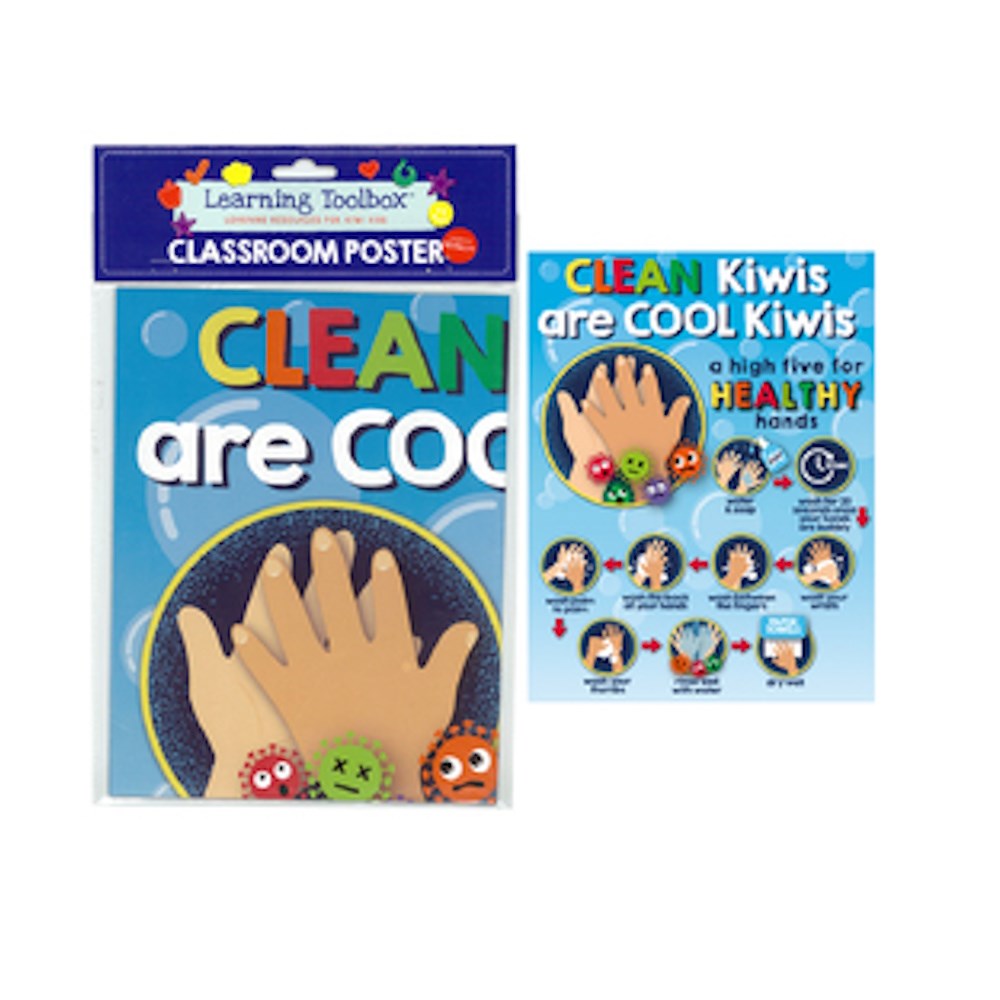 Poster Hygiene Cool Kiwi Kids 43x56cm
