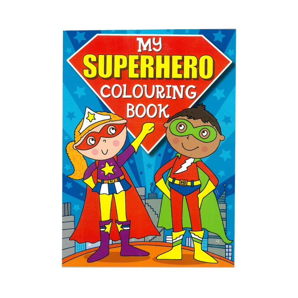 My Superhero Colouring Book