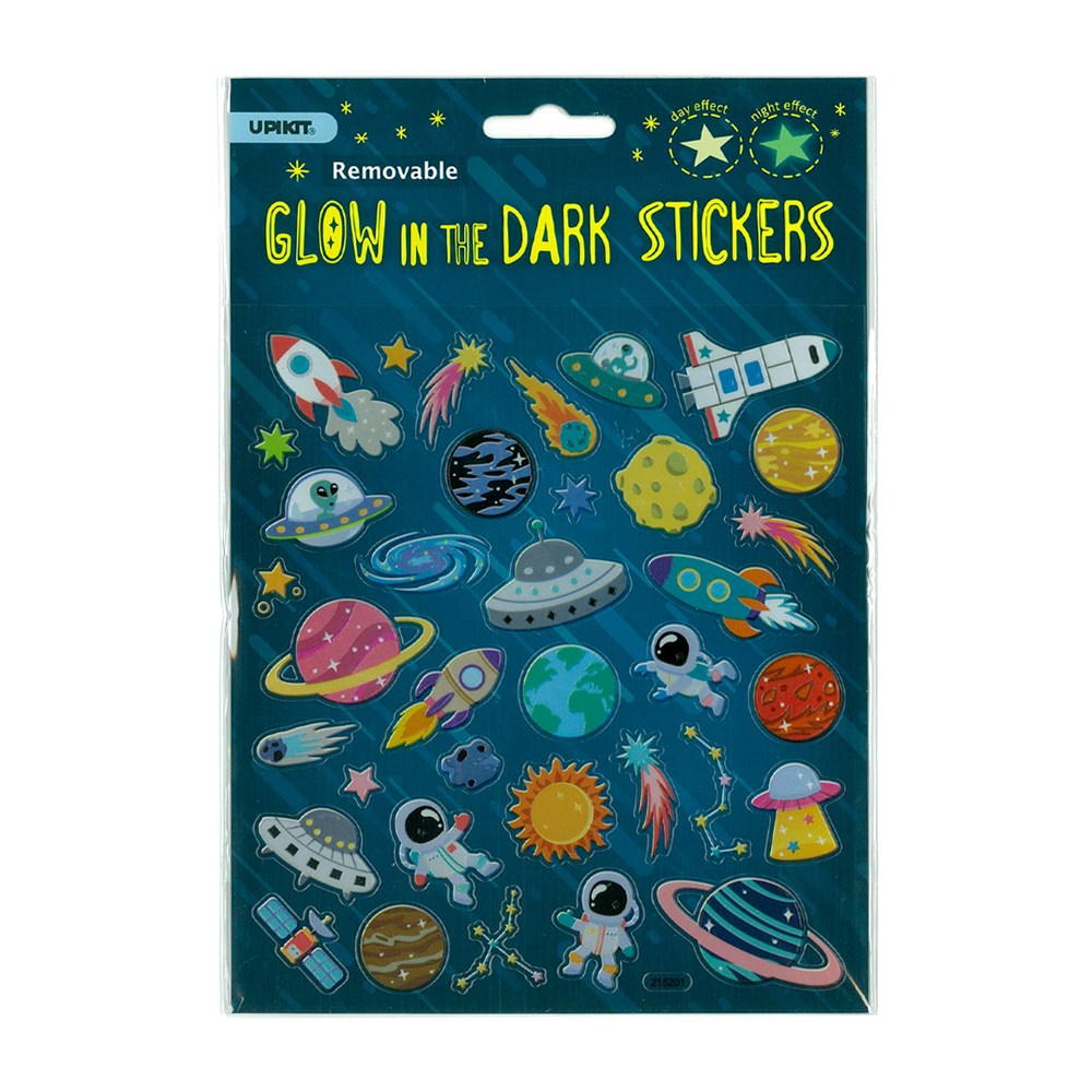 Glow In The Dark Space Stickers