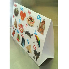 Load image into Gallery viewer, Alphabet Tent Card - A5
