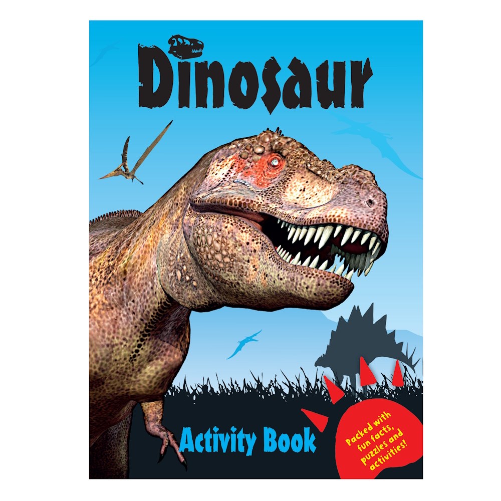 Dinosaur Activity Book A4  32 pages