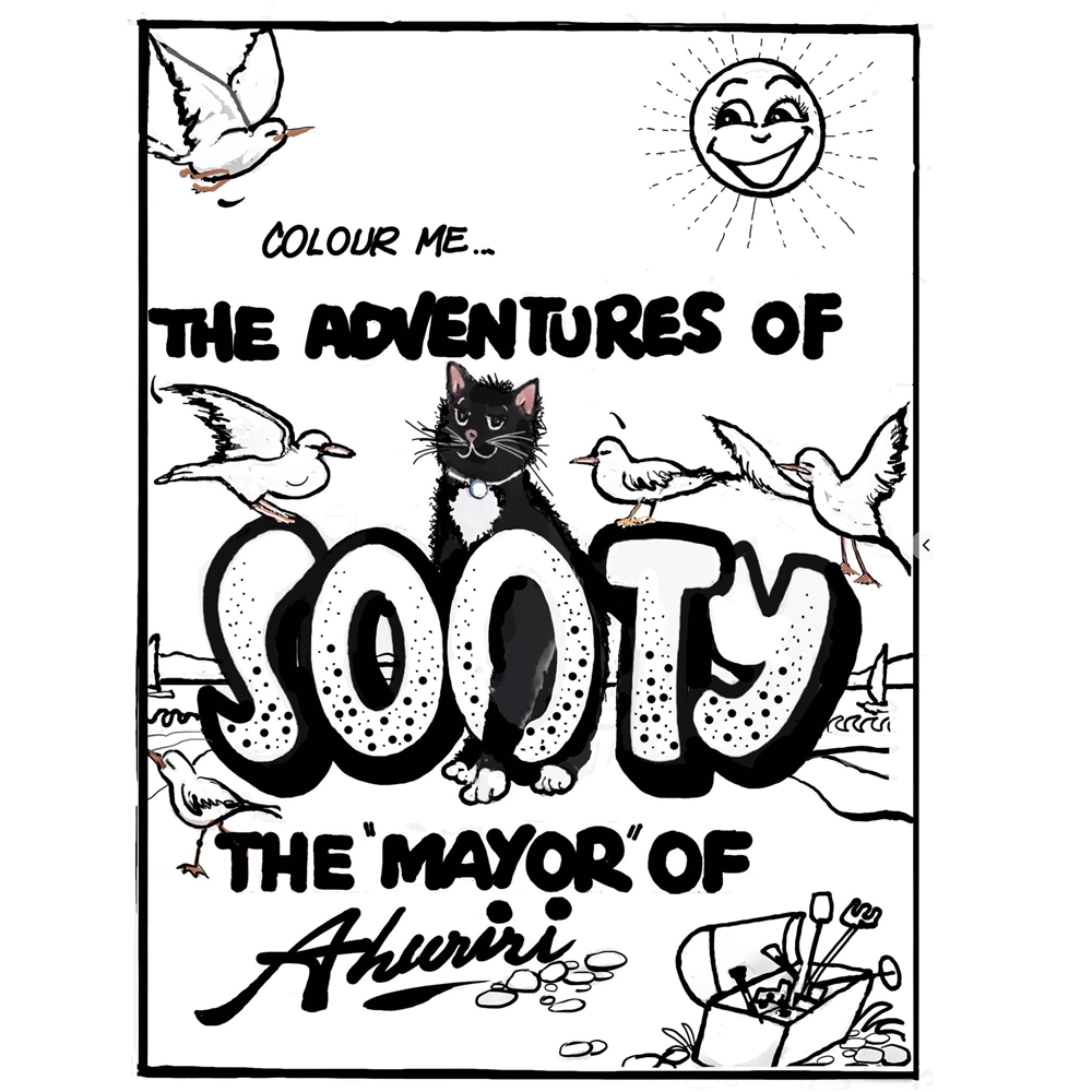 A Cat Named Sooty Colouring Book