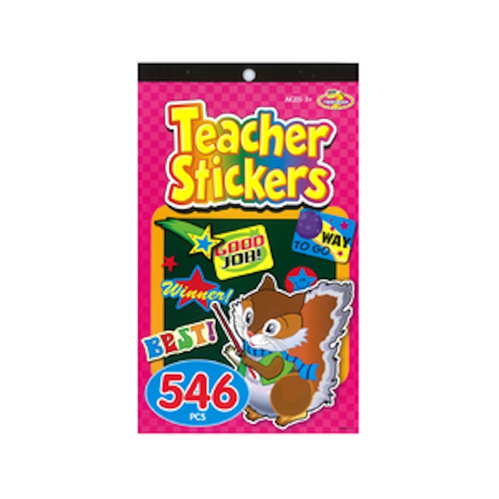 Sticker pad Teacher 546pcs Reward